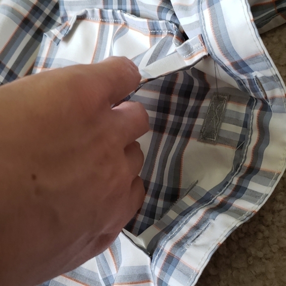 Eddie Bauer | Classic Fit Plaid Button Up Shirt - Picture 5 of 5